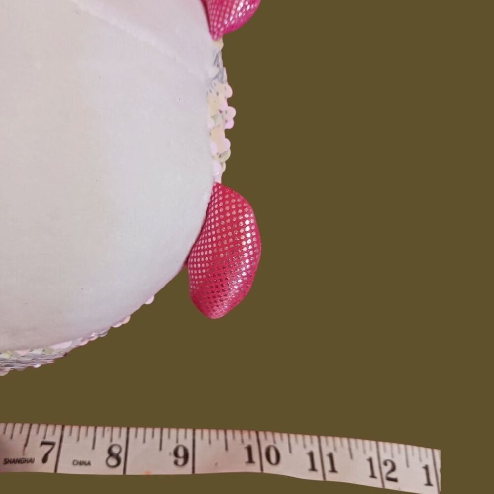 In Motion Design Reversible Sequin Plush Toy With Pink Sparkly Arms & Legs Rainb - Picture 6 of 10